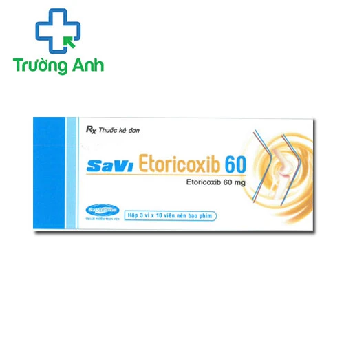SaVi Etoricoxib 60 - Điều trị các triệu chứng viêm xương khớp hiệu quả