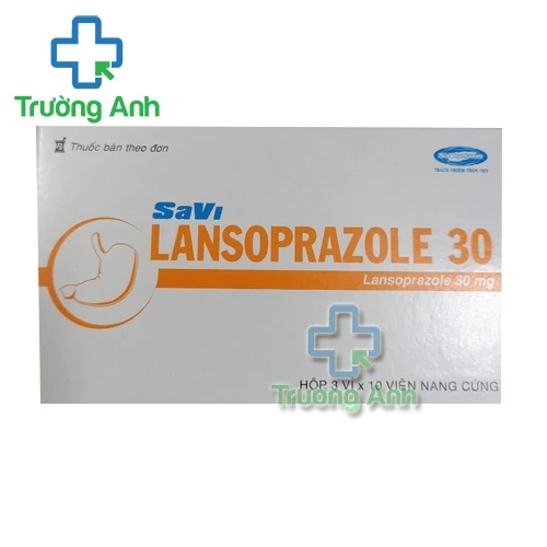 SaVi Lansoprazole 30 - Thuốc điều trị loét dạ dày tá tràng cấp hiệu quả