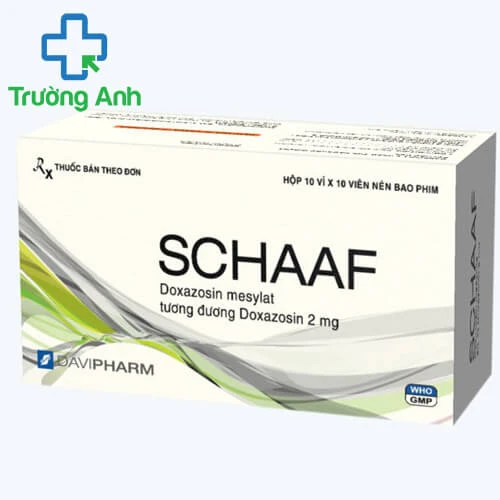 Schaaf - Thuốc điều trị hiệu quả bệnh tăng huyết áp của Davipharm