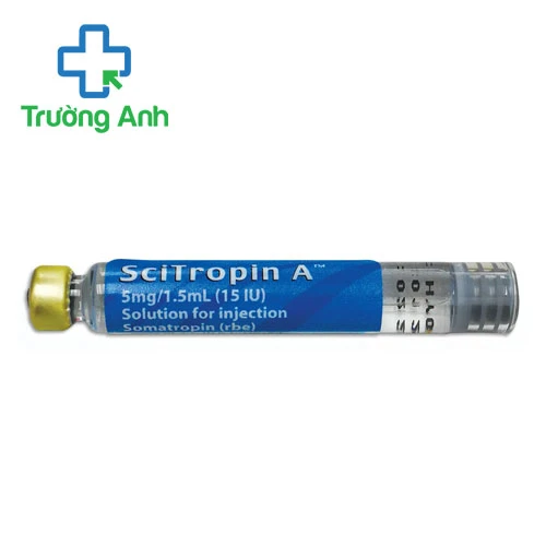 SciTropin A 5mg/1,5ml (15IU) - Thuốc điều trị kém tăng trưởng hiệu quả của Áo