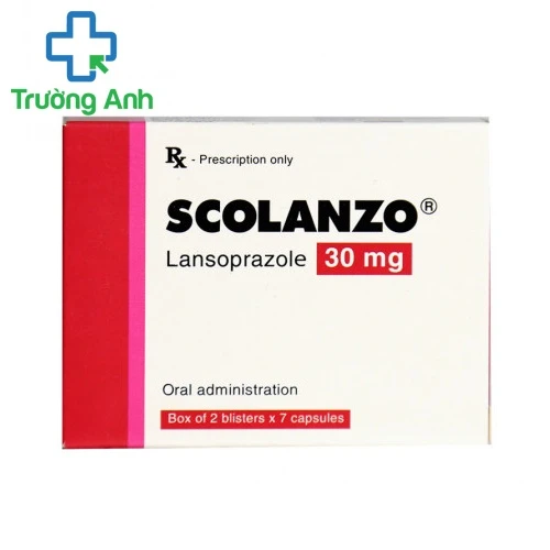 Scolanzo 30mg - Thuốc điều trị viêm loét dạ dày, tá tràng hiệu quả