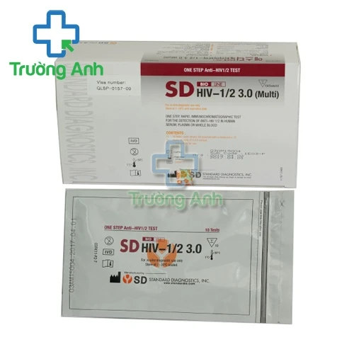 SD BioLine HIV-1/2 3.0 (Multi) - Que xét nghiệm HIV của Hàn Quốc