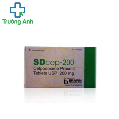 SDCep 200mg - Thuốc kháng sinh trị bệnh hiệu quả của Ấn Độ