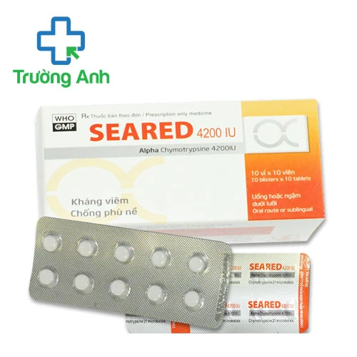 Seared 4200IU - Thuốc kháng viêm chống phù nề hiệu quả