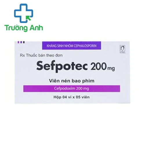 Sefpotec 200mg - Thuốc điều trị nhiễm khuẩn hiệu quả của Thổ Nhĩ Kỳ