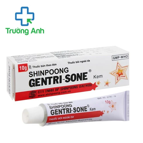 Shinpoong Gentrisone 10g - Thuốc điều trị viêm da hiệu quả