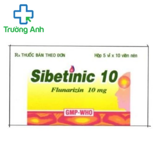 Sibetinic 10 - Thuốc trị chóng mặt, rối loạn tiền đình của USA - NIC PHARMA