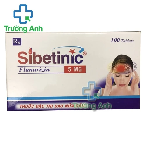 Sibetinic caps - Thuốc trị chóng mặt, rối loạn tiền đình hiệu quả