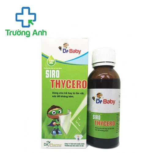 Siro Thycero 100ml Dr.Baby - Hỗ trợ tăng cường đề kháng hiệu quả