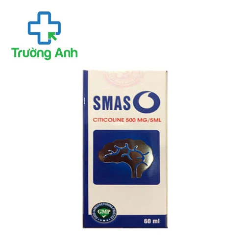 SmasO 500mg/5ml Mediplantex (60ml) - Hỗ trợ tăng cường tuần hoàn não hiệu quả