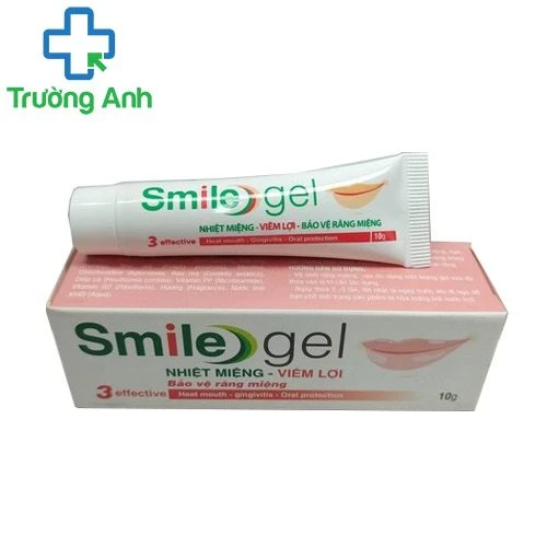 Smile gel - Giúp giảm nhiệt miệng, viêm lợi, viêm chân răng hiệu quả