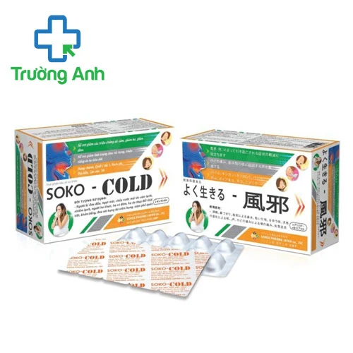 Soko-Cold - Hỗ trợ bổ phế, giảm ho, giảm đau rát họng hiệu quả