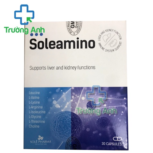 Soleamino - Hỗ trợ tăng cường chức năng gan thận