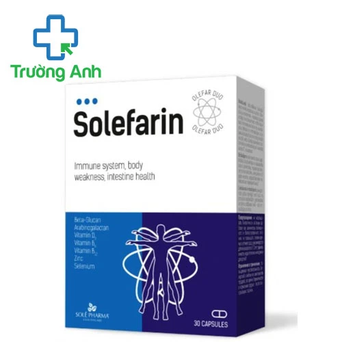 Solefarin Lotos Pharma - Hỗ trợ tăng cường sức đề kháng cho cơ thể