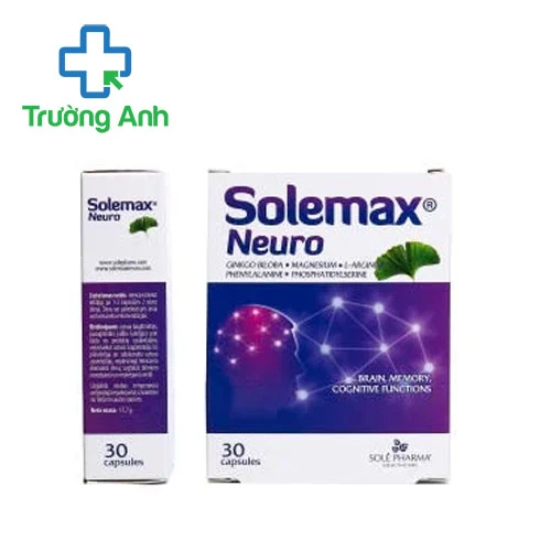 Solemax Neuro - Hỗ trợ tăng cường tuần hoàn máu não