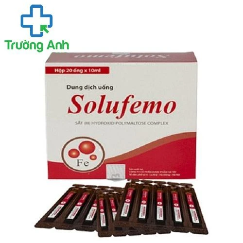 Solufemo - Giúp điều trị thiếu máu do thiếu sắt của Hataphar