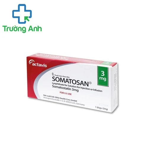Somatosan 3mg - Thuốc điều trị viêm tụy cấp hiệu quả