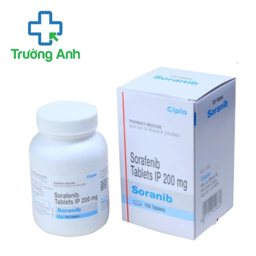 Soranib 200mg (Sorafenib) - Thuốc điều trị ung thư biểu mô tế bào gan, thận hiệu quả 