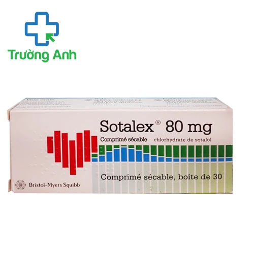 Sotalex 80mg Bristol-Myers Squibb - Thuốc điều trị cao huyết áp hiệu quả