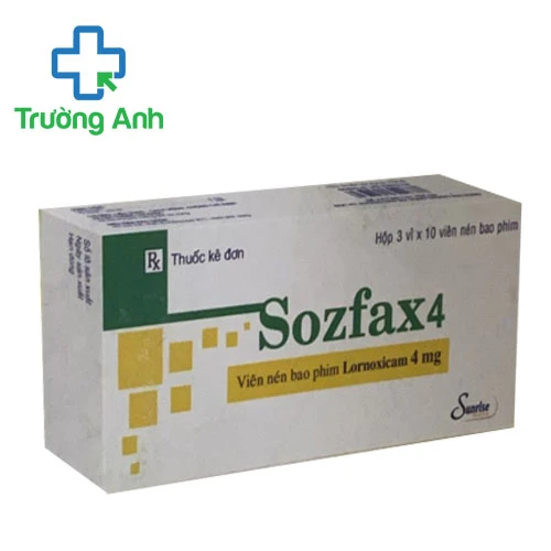 Sozfax 4 Quang Minh - Thuốc giảm đau hiệu quả