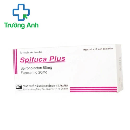 Spifuca Plus F.T.Pharma - Điều trị tăng huyết áp, suy tim sung huyết hiệu quả