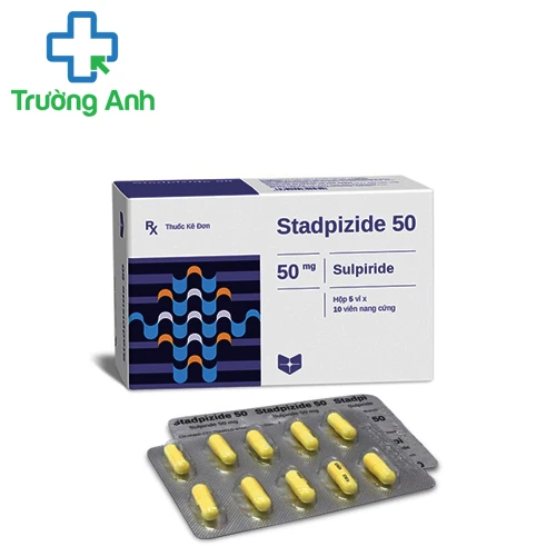 Stadpizide 50mg (Sulpiride 50mg) - Thuốc điều trị lo âu, trầm cảm hiệu quả của Stada
