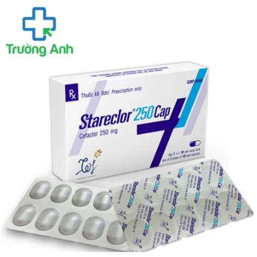 Stareclor 250 Cap - Thuốc điều trị nhiễm khuẩn của Trust Farma