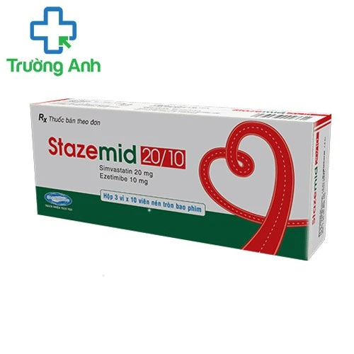 Stazemid‌ ‌20/10‌ ‌-‌ ‌Thuốc‌ ‌‌điều‌ ‌trị‌ ‌tăng‌ ‌cholesterol‌ ‌máu‌ ‌hiệu‌ ‌quả‌ ‌