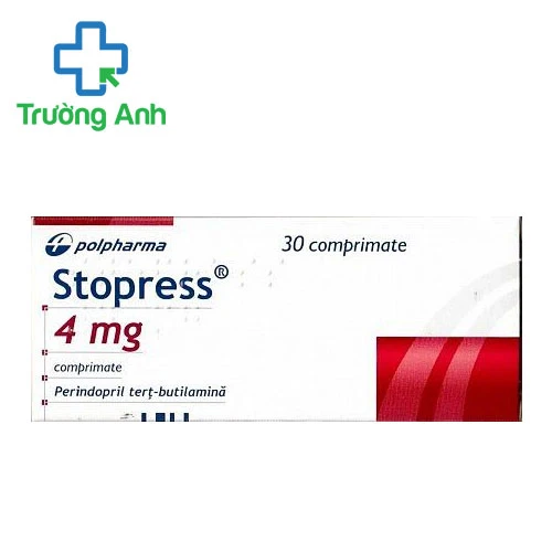 Stopress 4mg - Thuốc điều trị tăng huyết áp hiệu quả  