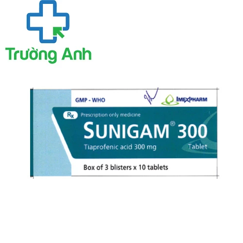 Sunigam 300 - Thuốc điều trị viêm thấp khớp của Imexpharm