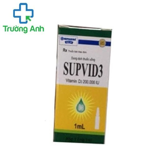 Supvid3 - Giúp bổ sung vitamin D3 hiệu quả của HD Pharma