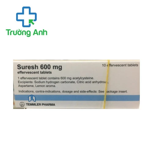 Suresh 600mg - Thuốc điều trị các bệnh lý đường hô hấp hiệu quả của Đức