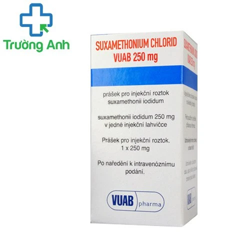 Suxamethonium Chlorid Vuab 250mg - Thuốc giãn cơ hiệu quả