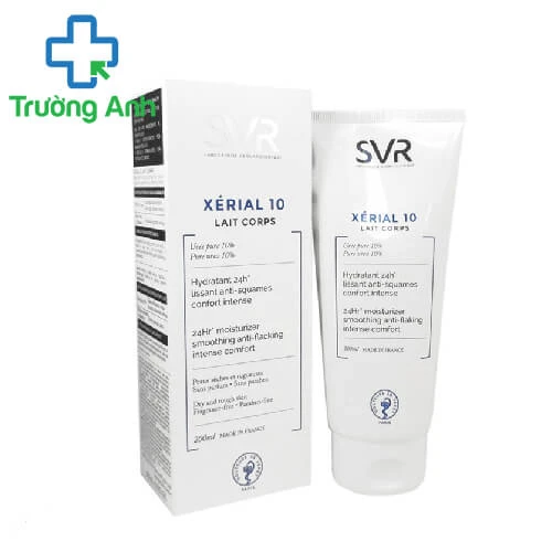 SVR Xérial 10 Lait Corps - Sữa dưỡng thể giúp giữ ẩm cho da khô hiệu quả