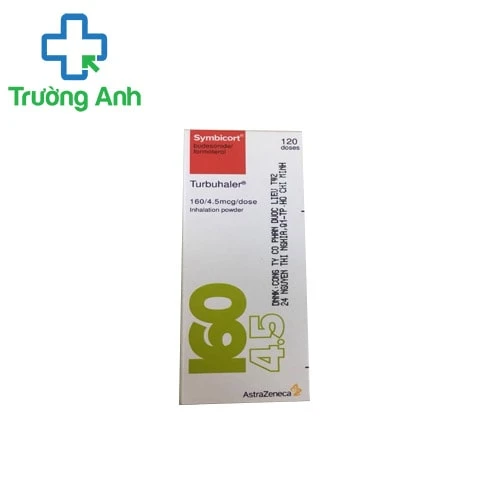 Symbicort Turbuhaler 120 liêu - Thuốc điều trị bệnh hen suyễn hiệu quả