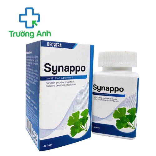 Synappo - Hỗ trợ tăng cường tuần hoàn máu não hiệu quả
