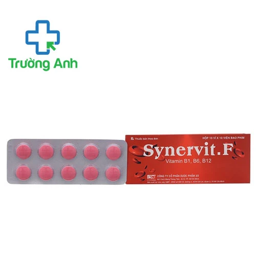 Synervit.F (viên) - Thuốc điều trị thiếu hụt vitamin nhóm B hiệu quả