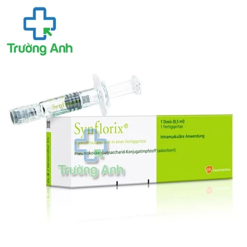 Synflorix 0,5ml GSK - Vắc xin phòng các bệnh do phế cầu khuẩn của Bỉ 