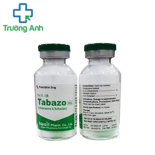 Tabazo 2g Injection- Cefoperazon/Sulbactam Hwail Pharm