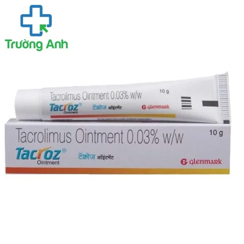 Tacroz 0,03% - Thuốc điều trị viêm da dị ứng vừa và nặng