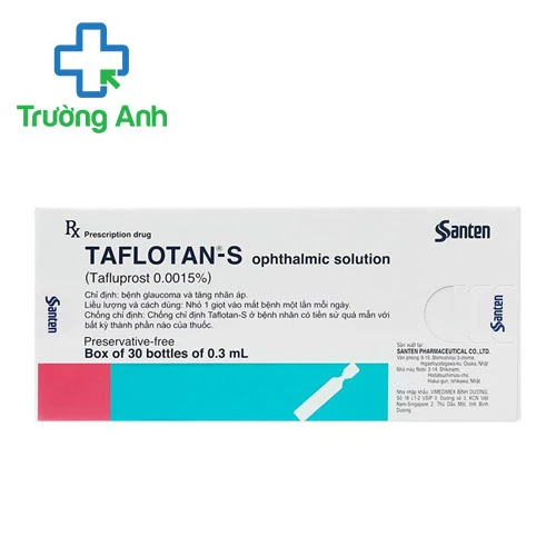 Taflotan-S - Thuốc điều trị tăng nhãn áp hiệu quả của Nhật Bản