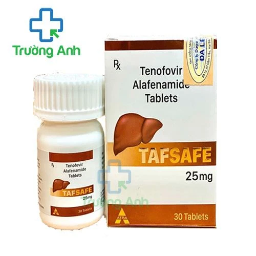 Tafsafe 25mg Atra - Thuốc điều trị viêm gan siêu vi B hiệu quả
