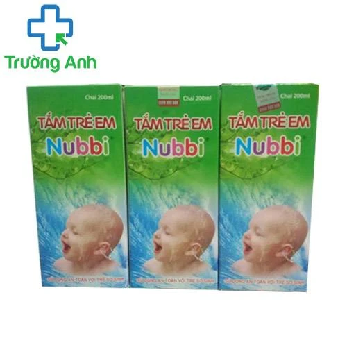 Tắm trẻ em Nubbi (chai) - Giúp phòng ngừa các bệnh ngoài da hiệu quả