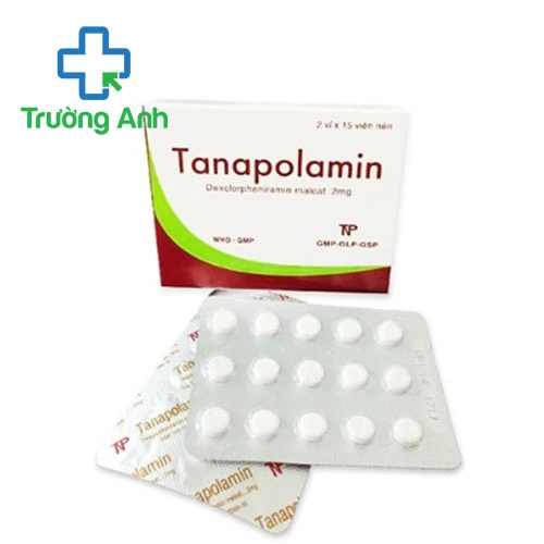 Tanapolamin - Thuốc điều trị viêm mũi dị ứng hiệu quả của Thành Nam