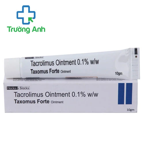 Taxomus Forte Ointment 0,1% 10g - Kem bôi điều trị viêm da cơ địa hiệu quả