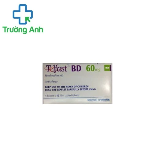 Telfast BD 60 - Thuốc điều trị viêm mũi dị ứng hiệu quả của Mỹ