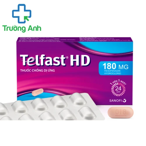 Telfast HD 180mg - Thuốc điều trị viêm mũi dị ứng hiệu quả