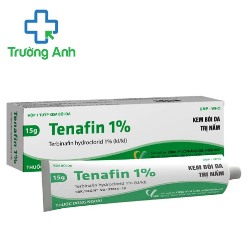 Tenafin 1% Cream 15g VCP - Kem bôi da điều trị nhiễm khuẩn hiệu quả