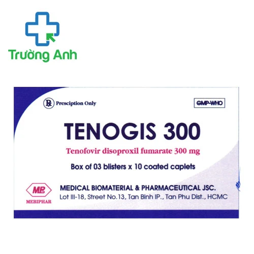 Tenogis 300 - Thuốc điều trị HIV và viêm gan B hiệu quả