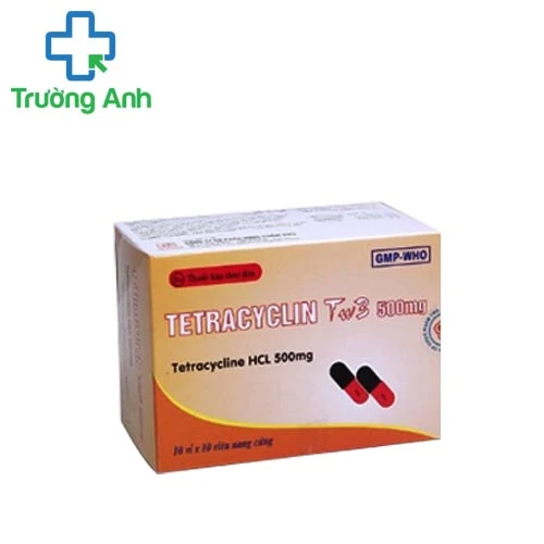 Tetracyclin 500mg TW3 - Thuốc kháng sinh trị bệnh hiệu quả